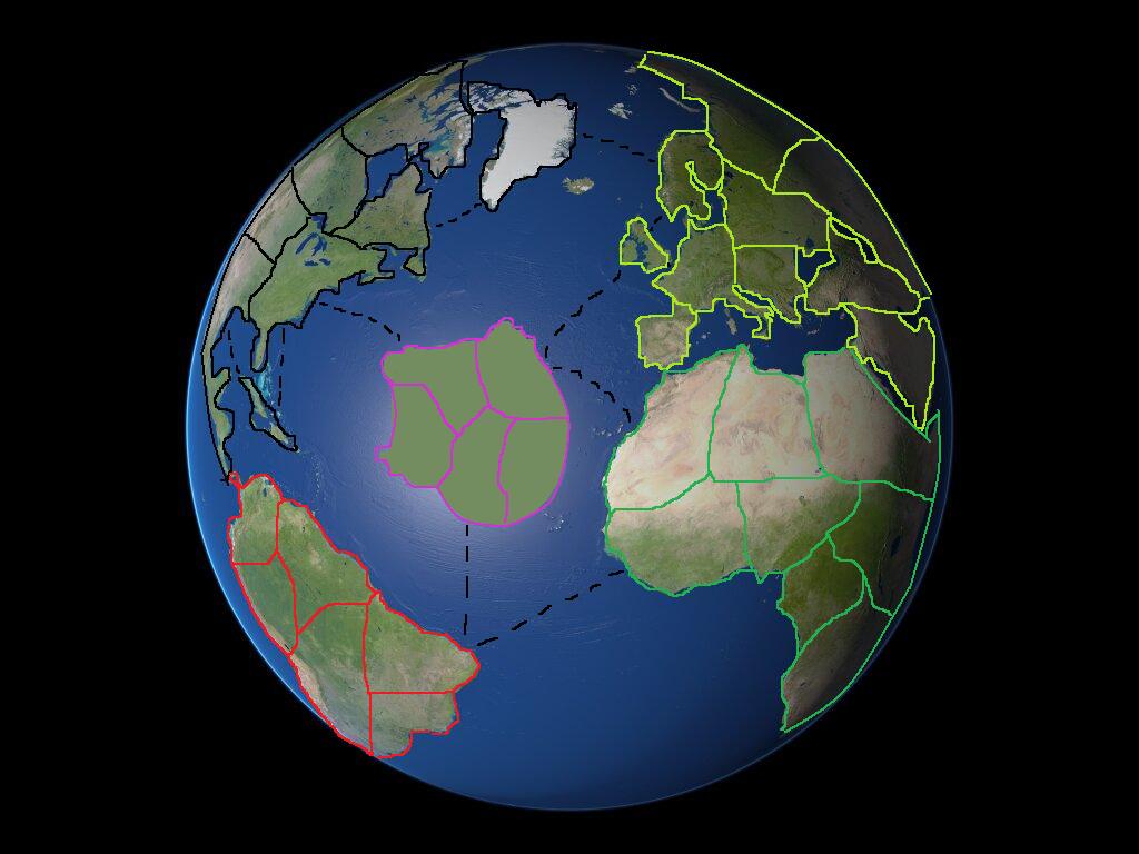 the map
